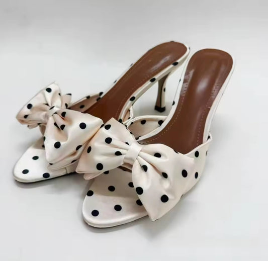 Luna Bow Heels