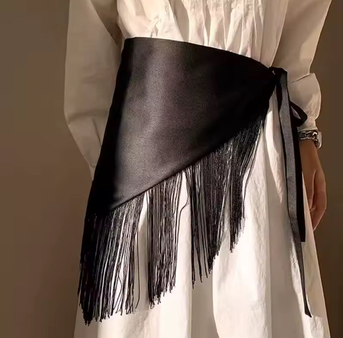 Fringe Wrap Belt Couture