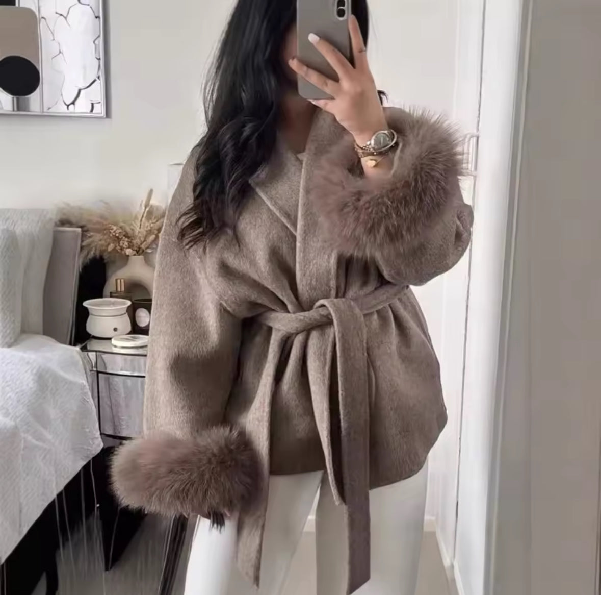 Fleur Luxe Coat