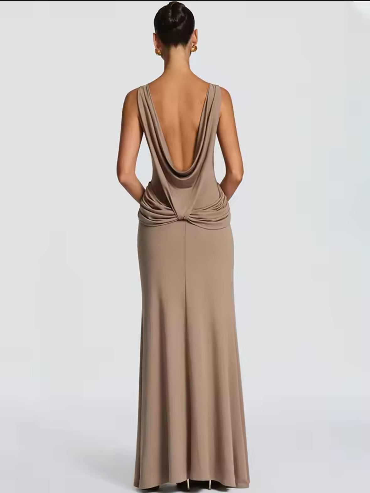 Élise Drape Maxi Dress