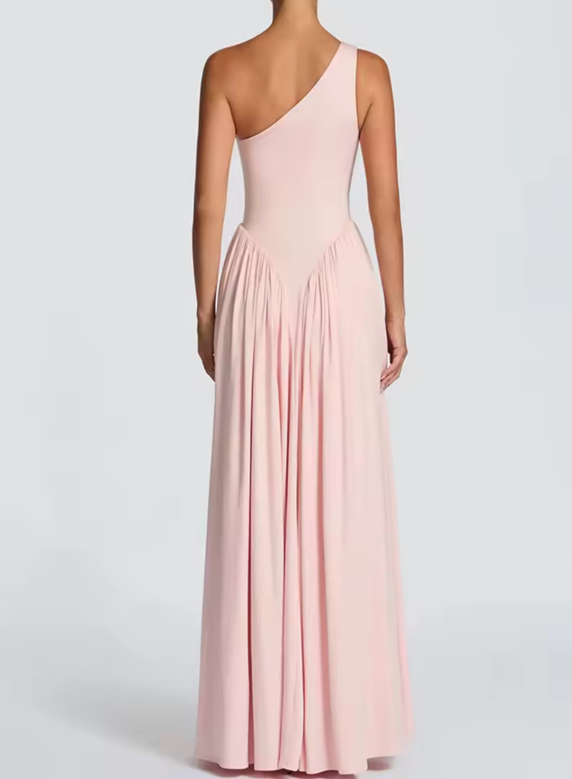 Élise One Shoulder Maxi Dress