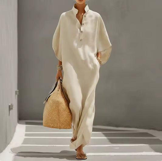 Élise Linen Dress