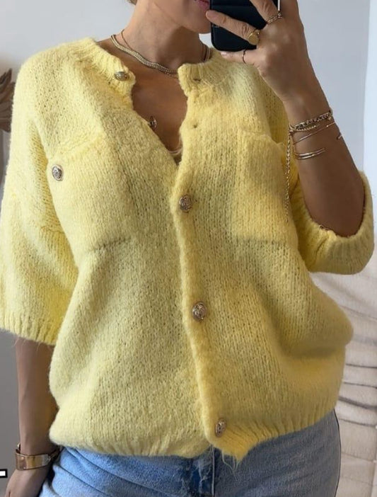 Gold Accent Cardigan