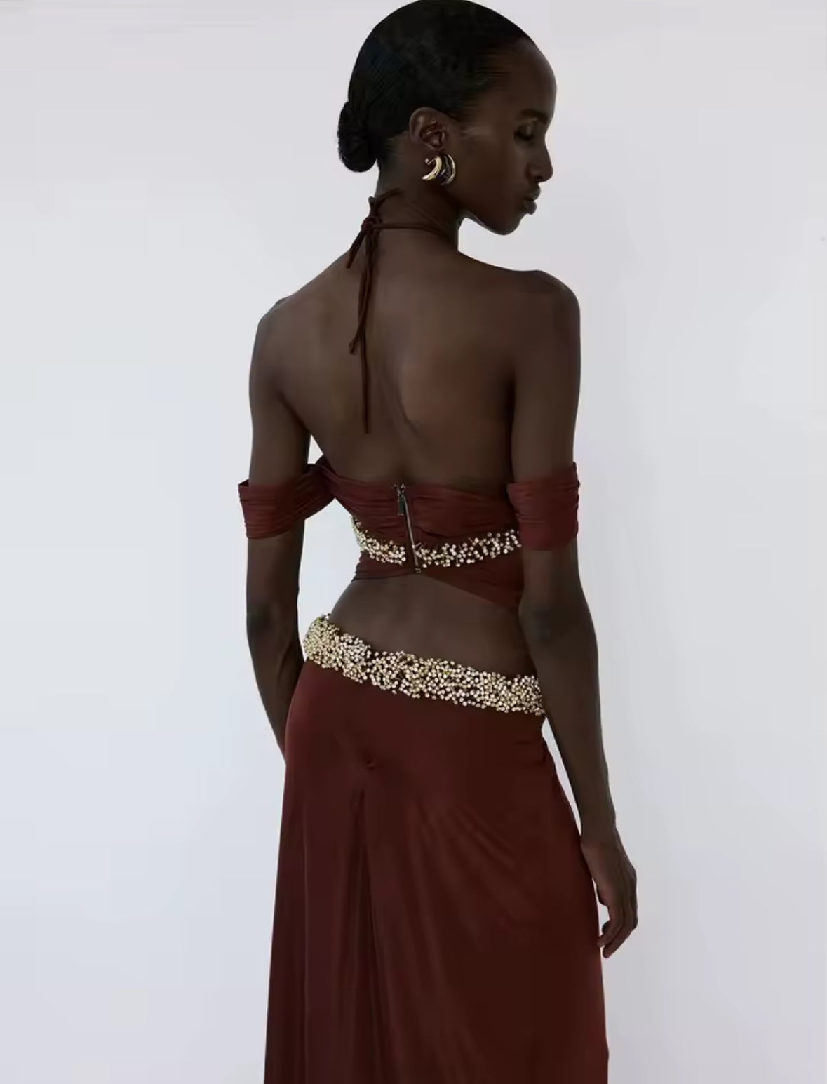 Elira Draped Dress