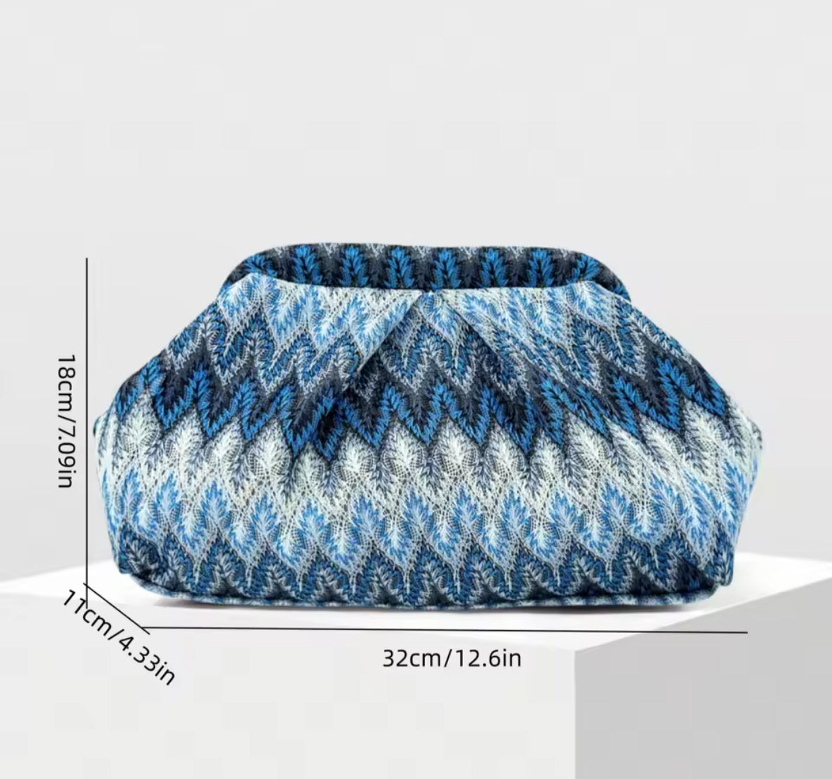 Riviera Knit Clutch