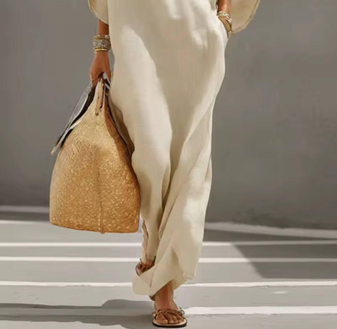 Élise Linen Dress