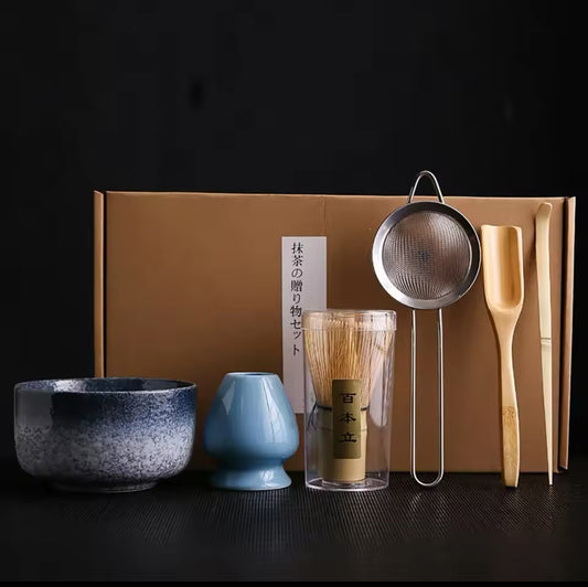 6- teiliges Matcha-Zubehör-Set – Perfekt für die traditionelle japanische Teezeremonie und Matcha Latte