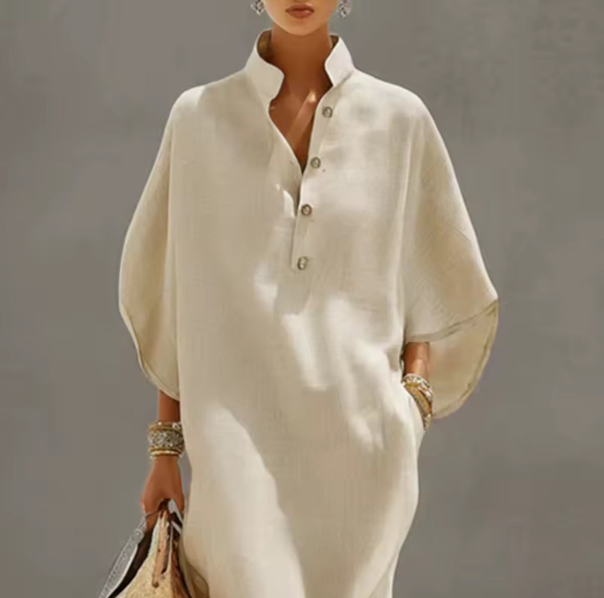 Élise Linen Dress