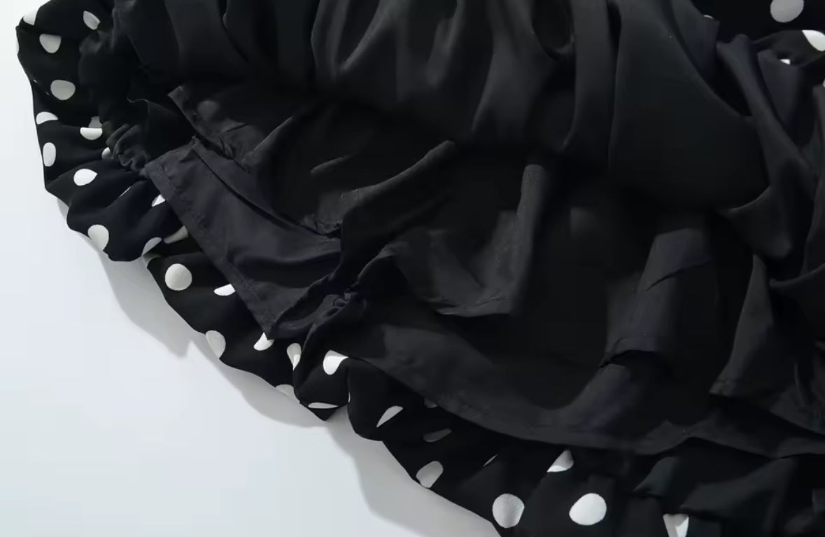 Monaco Dots Skort Set