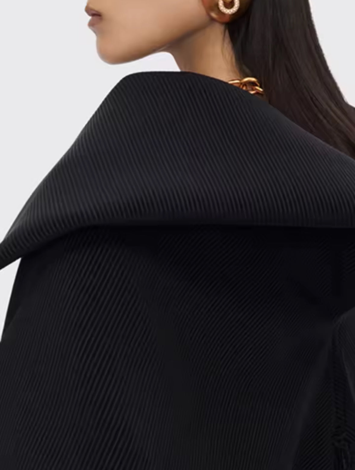 Noir Sculpt Jacket