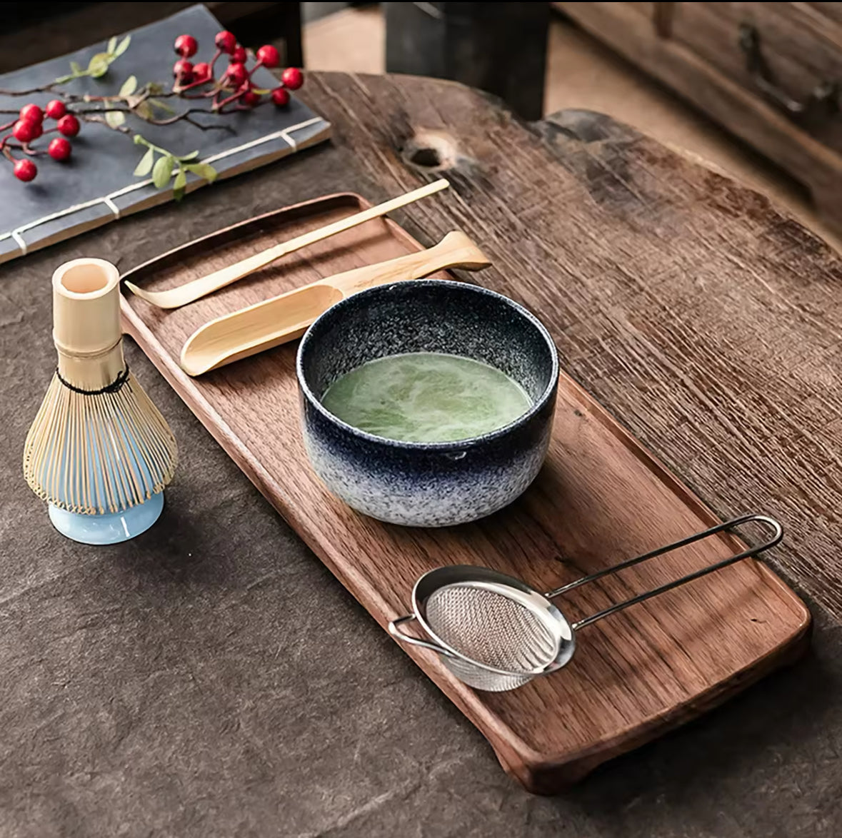 6- teiliges Matcha-Zubehör-Set – Perfekt für die traditionelle japanische Teezeremonie und Matcha Latte