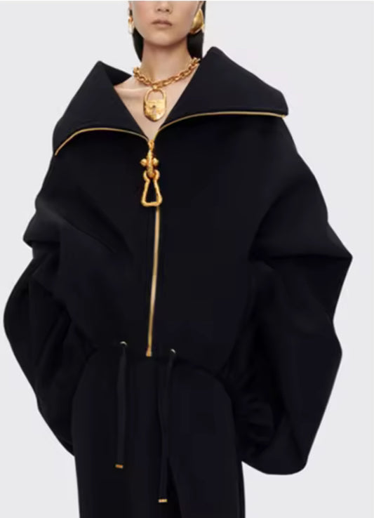 Noir Sculpt Jacket