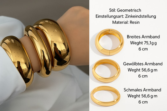 L’Art du Volume – Golden Armcuff
