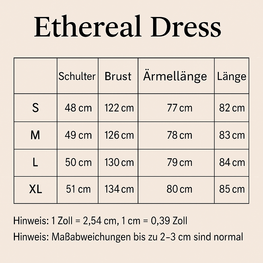 Ethereal Dress – 13 Farben