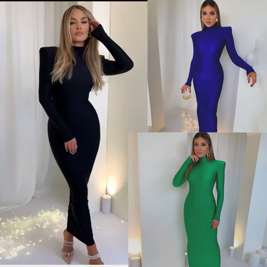 Elegantes Bodycon Maxikleid – Figurbetontes Design für besondere Anlässe