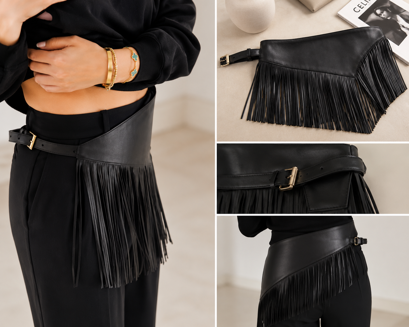Savannah Fringe Belt