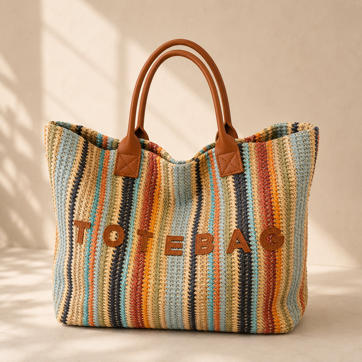 Riviera Stripe Tote