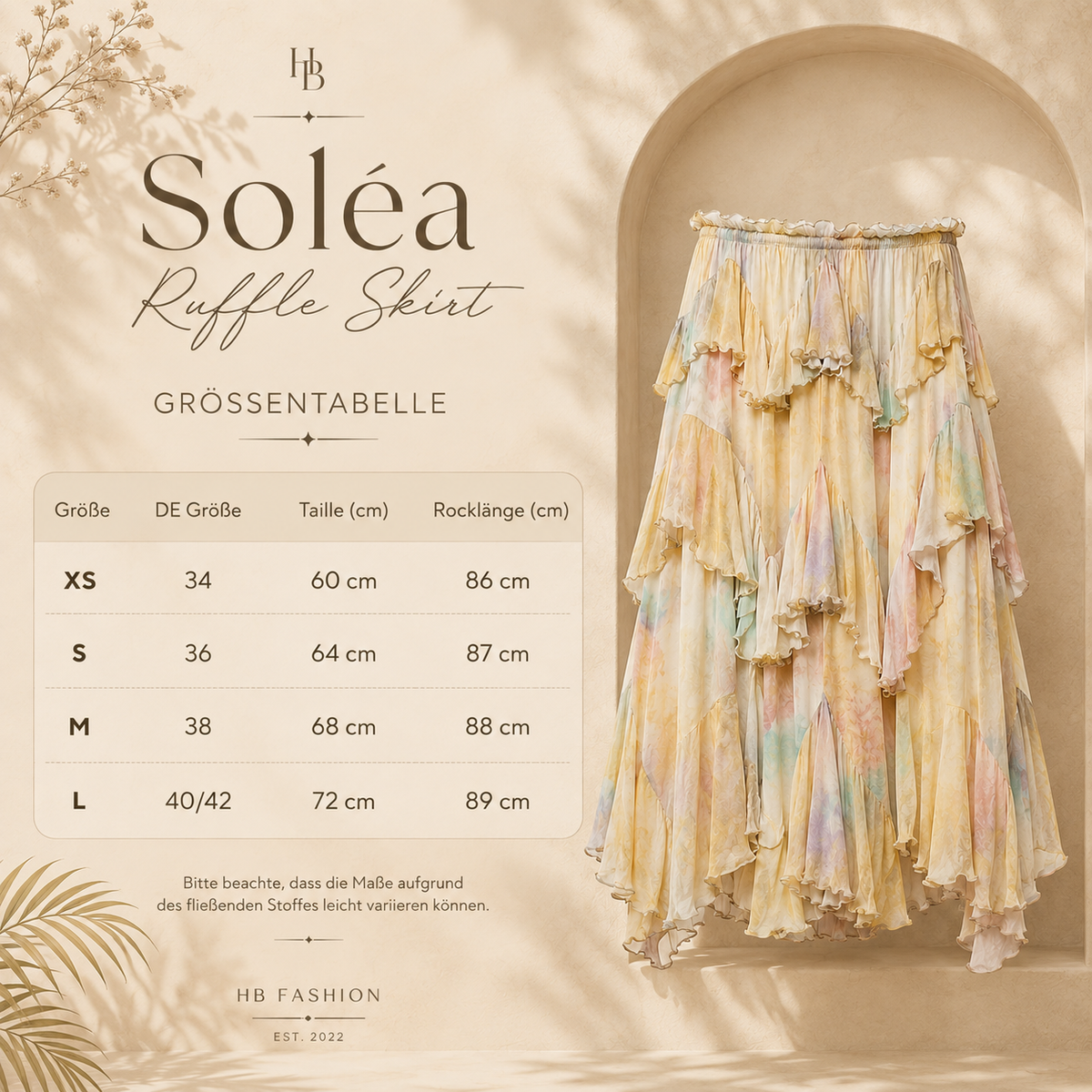 Soléa Ruffle Skirt