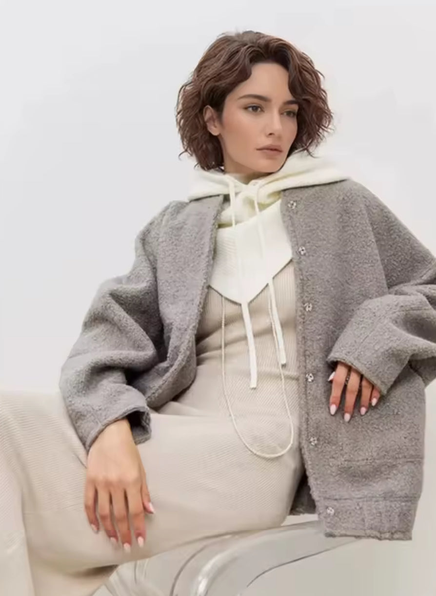 Cosy Knit Hood Schal