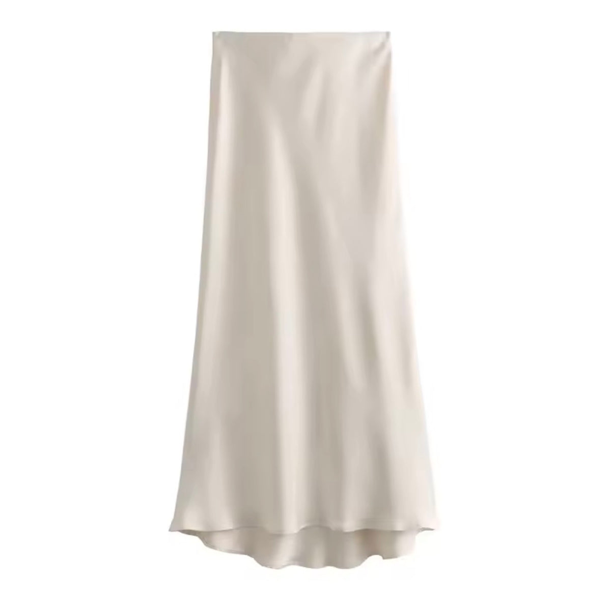 HB Satin Maxi Rock