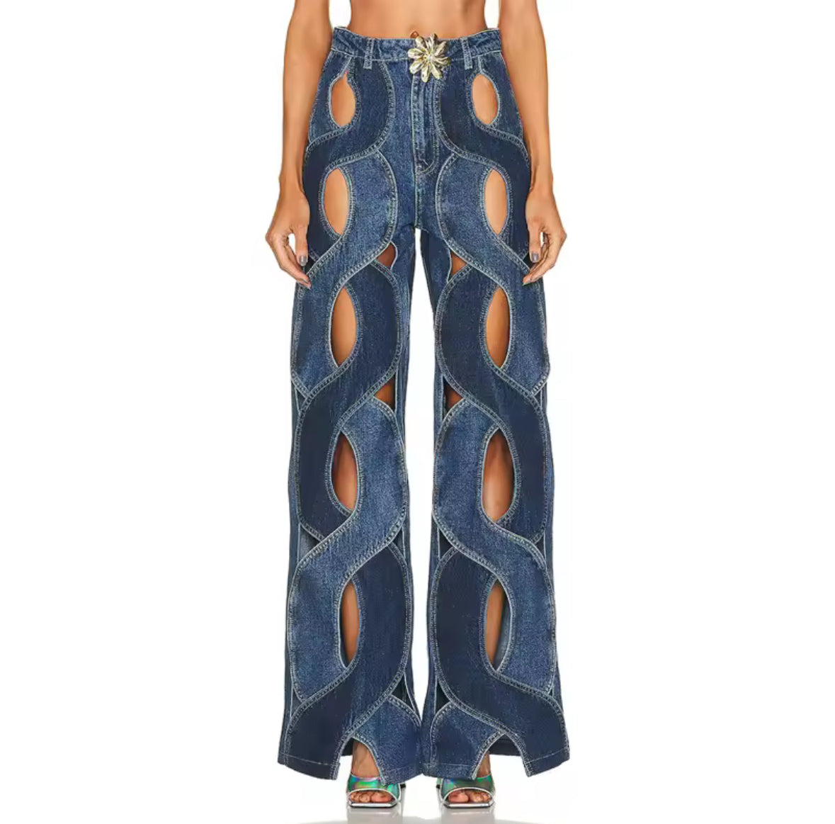 Éclipse Cutout Denim