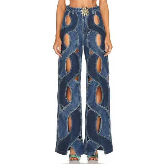Éclipse Cutout Denim